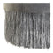 Lampenkap DKD Home Decor 8424001773930 Sixties Grijs Metaal Fluweel Bordeaux Franjes 30 x 30 x 29...