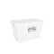 Opbergbak met Deksel Tontarelli Maya Wit 6,4 L 28 x 18 x 17,7 cm (12 Stuks)