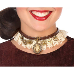 Ketting Vrachtwagen Gouden Steampunk