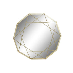 Wandspiegel DKD Home Decor 50 x 5 x 52 cm Kristal Gouden Ijzer