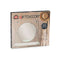 Spiegel met Ondersteuning Wit Metaal Hout MDF 33,7 x 30 x 10 cm (4 Stuks)