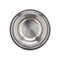 Voerbak voor honden Zilverkleurig Grijs Rubber Metaal 26 x 7 x 26 cm (12 Stuks)