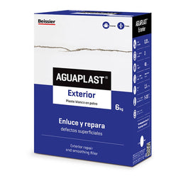 Powdered plasters Aguaplast 70034-002 Buitenkant 6 Kg Wit