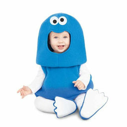 Kostuums voor Baby's My Other Me Cookie Monster Maat 0-6 Maanden