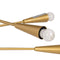 Plafondlamp 80 x 80 x 137,5 cm Gouden Metaal Modern