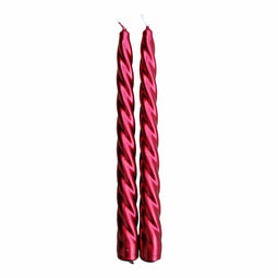 kaarsjes Magic Lights Decoratief Rood Ø 2 x 24 cm