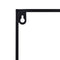 Planken 70 x 13 x 70 cm Zwart Metaal