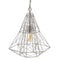Plafondlamp Metaal Zilver 35 x 35 x 45 cm