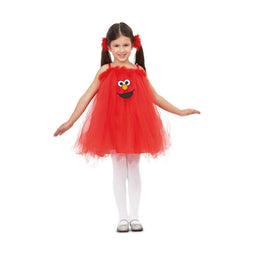 Kostuums voor Kinderen My Other Me Elmo Sesame Street Rood (2 Onderdelen) Maat 12-24 Maanden