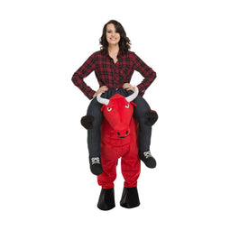 Kostuums voor Volwassenen My Other Me Ride-On Toro Rood Één maat