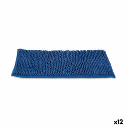 Badkleed Blauw 59 x 40 x 2,5 cm (12 Stuks)