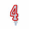 Kaarsenset Algon Rood (36 Stuks)