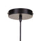 Plafondlamp 28 x 28 x 36 cm Metaal Wit Rotan
