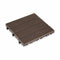 In elkaar grijpende vloertegels Composiet Bruin Polyethyleen 30 x 2,6 x 30 cm (6 Stuks)