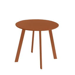 Tafel Marzia Terra cotta Staal 50 x 50 x 44 cm