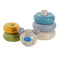 Educatief Spel Home ESPRIT 5,5 x 5,5 x 14 cm dieren (2 Stuks)