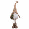 Kerstversiering Beige Metaal Weefsel 18 x 9 x 53 cm