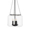 Plafondlamp Zwart Kristal Ijzer 220-240 V 35 x 35 x 72 cm