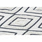 Tapijt DKD Home Decor 160 x 250 x 0,7 cm Zwart Polyester Katoen Wit Ruiten Boho