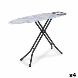 Strijkplank Blauw Beige Grijs Metaal Abstract 110 x 38 x 92 cm (4 Stuks)
