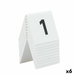 Bord Securit Desktop Cijfers 1-10 10 Onderdelen (6 Stuks)