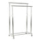 Jasstandaard met Wielen DKD Home Decor 8424001835263 Multicolour Zilverkleurig Metaal Polypropyle...