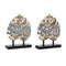 Decoratieve figuren DKD Home Decor 14,5 x 4 x 18,5 cm Blauw Turkoois Tropisch Hagedis Decapé (2 S...