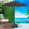 Voet voor Parasol Aktive Zwart Plastic 35 x 13 x 35 cm