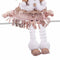 Kerstversiering Multicolour Metaal Polyfoam Weefsel Engel 16 x 7 x 36 cm