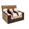 Snack voor honden Gloria Snackys Rawhide 20-23 cm Naakt 6 Stuks