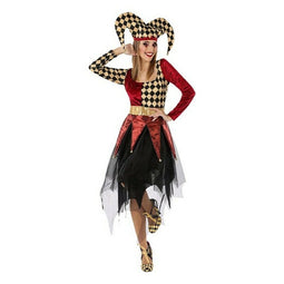 Kostuums voor Volwassenen 115583 Rood Multicolour (2 Onderdelen) (2 Stuks) Maat XS/S