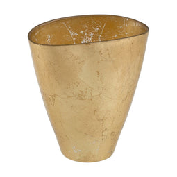 Middenstuk Gouden Glas 23,5 x 14 cm