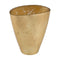 Middenstuk Gouden Glas 23,5 x 14 cm
