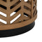 Kleine bijzettafel Natuurlijk Ijzer Sparrenhout Hout MDF 39 x 39 x 51,5 cm
