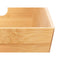 Veelzijdige mand Natuurlijk Bamboe 15 x 29 x 8,5 cm (12 Stuks) Met handvatten