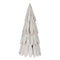 Kerstboom Wit Paulownia hout 28 x 28 x 62 cm