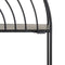 Planken 51 x 13 x 76,5 cm Zwart Metaal