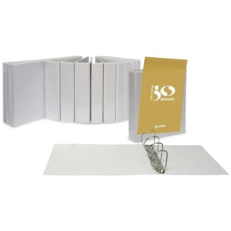 Ringmap Grafoplas 4 Ringen (25 mm) Personaliseerbaar Wit A3