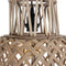 Plafondlamp Natuurlijk Rotan 40 x 40 x 44 cm