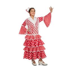 Kostuums voor Kinderen My Other Me Rood Sevillanas Maat 10-12 Jaar