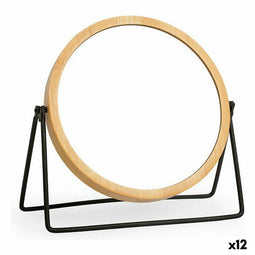 Vergrotende Spiegel Confortime Dubbel 19,5 x 19 cm (12 Stuks)