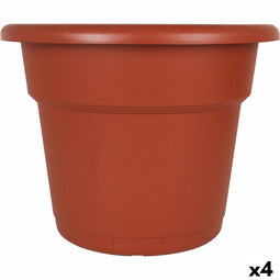 Bloempot Dem Greentime Plastic Bruin Ø 55 cm (4 Stuks)