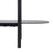 Tv-meubel 90 x 28 x 70,3 cm Zwart Staal