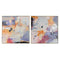 Schilderij Home ESPRIT Abstract Modern 80 x 3,5 x 80 cm (2 Stuks)