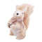 Kerstversiering Multicolour Plastic Polyfoam Weefsel Eekhoorn 10 x 16 x 18 cm