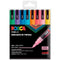 Markeerset Uni-Ball PC-3M 8 Onderdelen Multicolour