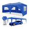 Pergola Staal 600 x 300 x 260 cm Blauw