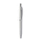 Set Balpennen 0,5 mm Zilverkleurig Plastic (12 Stuks)