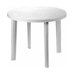 Bijzettafel IPAE Progarden 08330115 Wit Hars (90 x 90 x 72 cm)