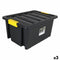 Opbergbak met Deksel Brico Dem Brico 55 L 63 x 43 x 29 cm (3 Stuks)
